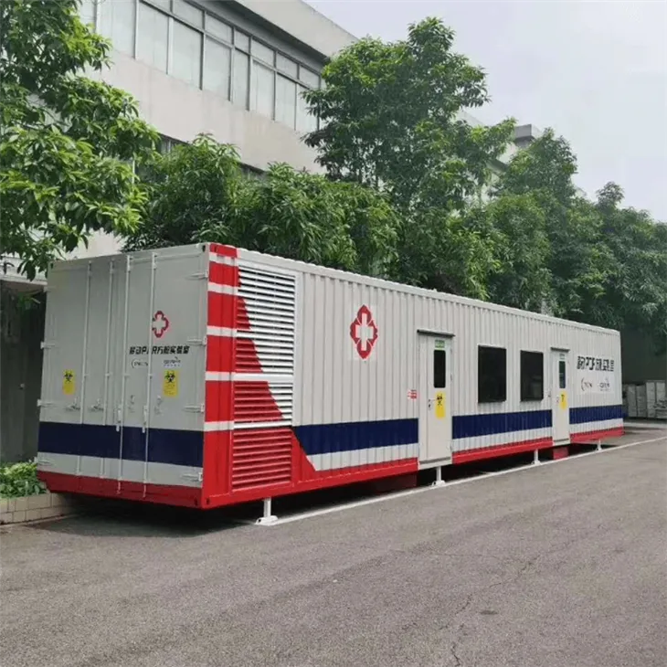 Centre de proves de virus de laboratori de PCR mòbil amb gabinet de seguretat