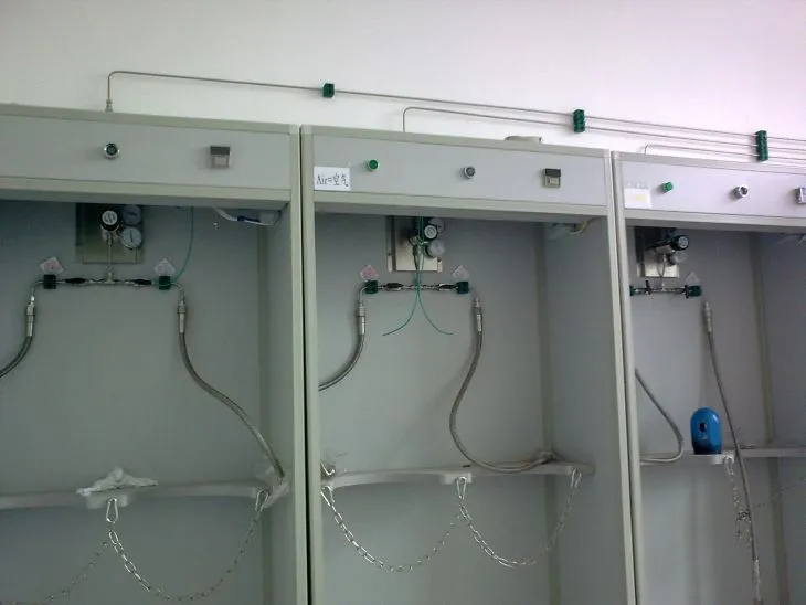 Lab Bentral Subministrament de Gas per a Sala de Laboratori